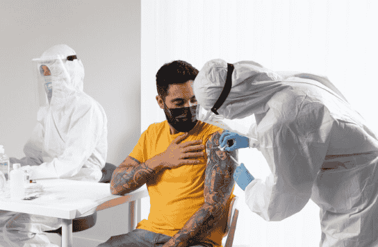 Vaccine, Pneumonia, and Mediastinum